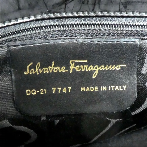 Salvatore Ferragamo Patent Leather Shoulderbag - Picture 10 of 10